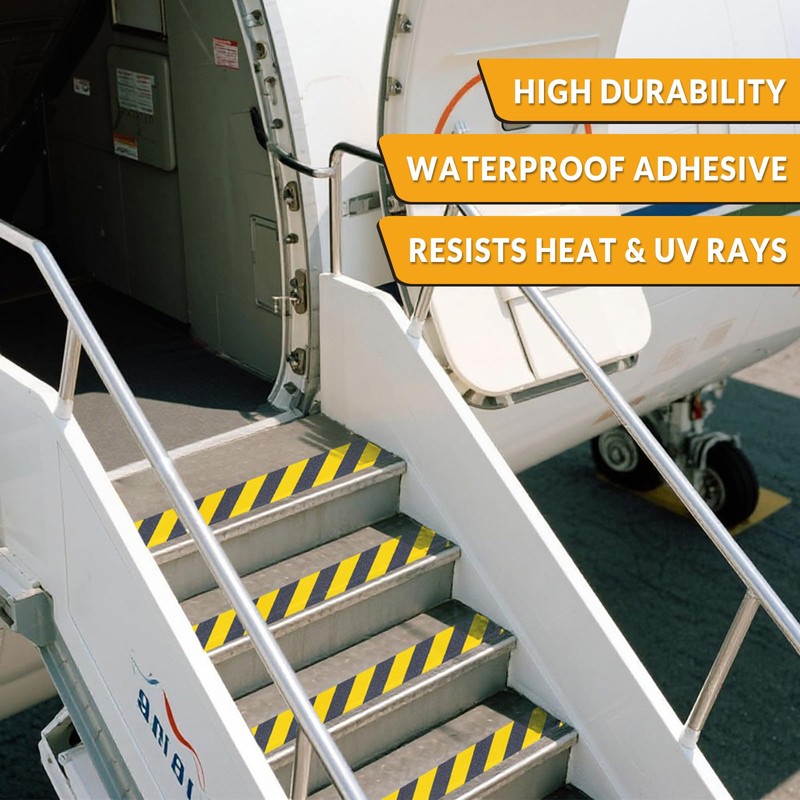 LifeGrip Non-Slip Tape, Aluminum-Backed, Conformable Safety Grip Anti-Slip Tape (2"