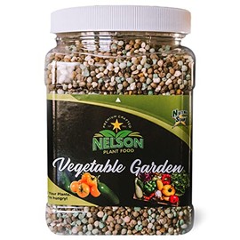 Nelson - All Vegetable Garden Plant Food, Granular Fertilizer, Multi-Purpose High Calcium Phosphorus Micronutrients for In-Ground, Gardens, Containers, & Greenhouses, NutriStar 12-14-11 (2 lb.)