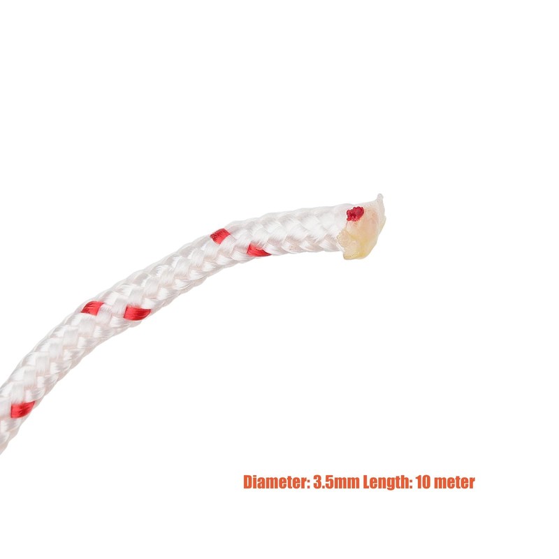 Hipa 10-Meter 3.5MM Lawn Mower Recoil Starter Rope Pull Cord