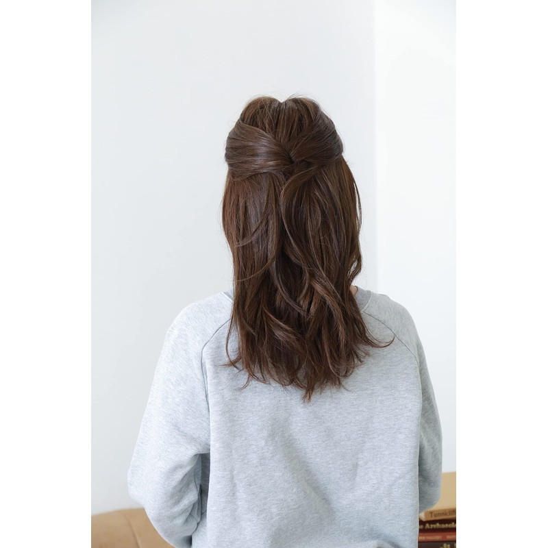 5 Minutes Wig Nuance Straight Heat Resistant Maroon Brown
