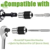 Bestgle 2-Piece Tap Socket Set, 3/8 Inch Drive Hand Tool,