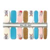 Glam Girl Nails Easter Bunny Sparkle Nail Polish Strips / Nail Wraps / Nail Stickers