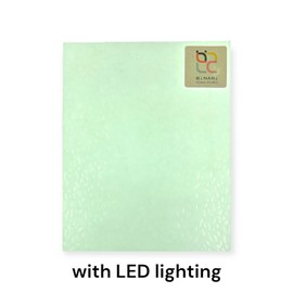 Wissmach Stained Glass Sheet and Mosaic Glass: Pale Blue Green English Muffle (4"x6"-1 Sheet) | Curated by BiNARi Glass Studio