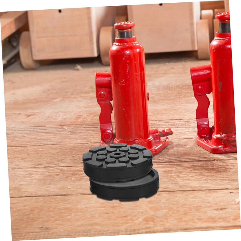 Alipis 2Pcs Automotive Jack Pad Adapter Rubber Floor Jack Disk