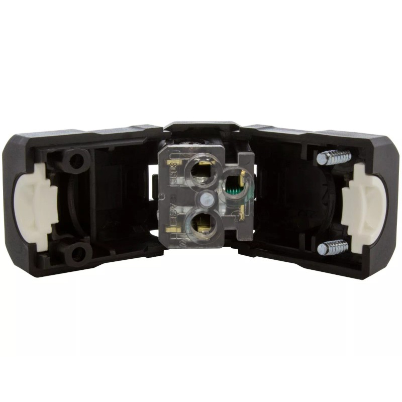 AC WORKS® 20A 250V NEMA 6-20P Clamp Style T-Blade Plug