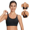BALEAF Nuleaf Sports Bra for Women Strapless Longline Yoga Bra