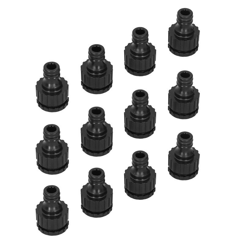 12PCS G1/2 G3/4 Female Thread Faucet Garden Hose Adapter Reusable