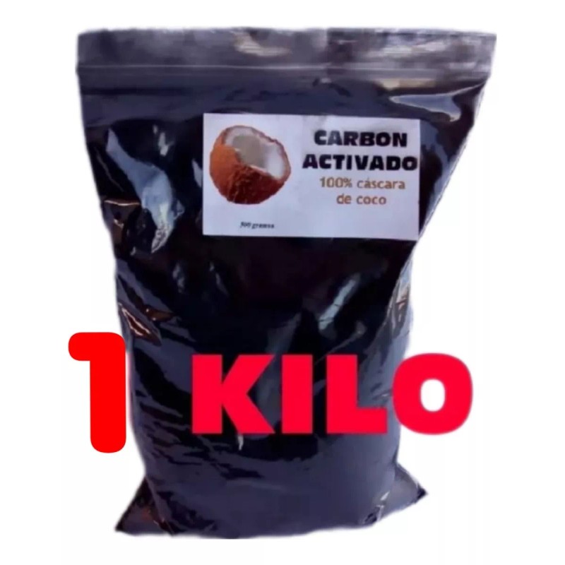Carbon Activado En Polvo Super Fino 1 Kilo