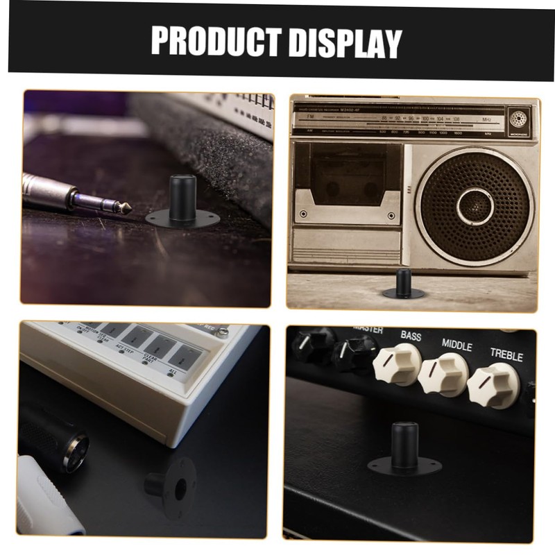 Levemolo Durable Iron Speaker Stand Base Stable Secure Metal Speaker