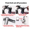 Farbetter Bicycle Tube Cutter, Mountain Bike Front Tube Cutting Tool,