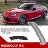 JDMTECH JDM Clear Lens Amber Full LED Side Marker Lights