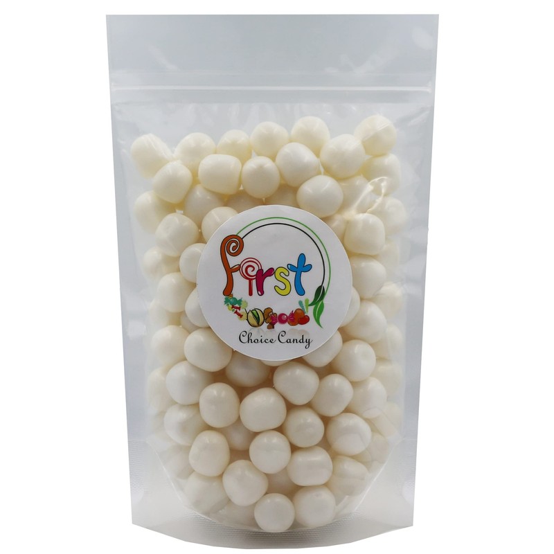Sour Chewy Fruit Candy Balls (White Pina Colada, 2 Pound)