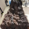 Raw Cambodian Natural Wavy Hair Bundles Unprocessed Raw Indian Curly