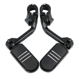 TCMT 32mm 1 1/4" Highway Engine Guard Bar Highway Footpegs Mount Kit Fits For Harley Touring Road King Street Glide Road Glide Electra Glide Softail Sportster Dyna with 1.25" Engine Guards