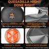 Baker's Friend Electric Quesadilla Maker with Extra Stuffing Design, 9.5