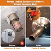 Compression Sleeve Puller Tool Remove Ferrule & Nut Of Pipe,