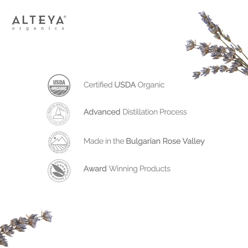Alteya Organic Lavender Flowers 40g - 100% USDA Certified Organic