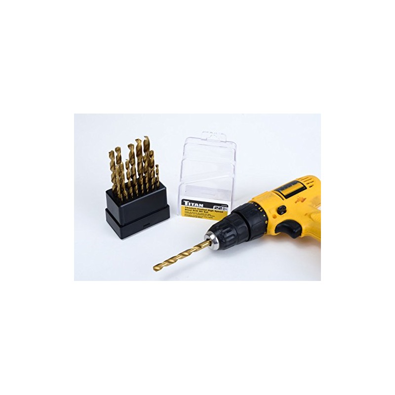 Titan 11006 Toolsium Drill Bit - 22 Piece