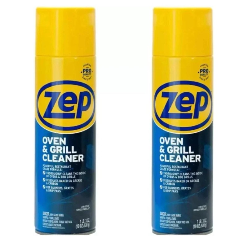 Zep Heavy-Duty Oven & Grill Cleaner Spray – Industrial Strength