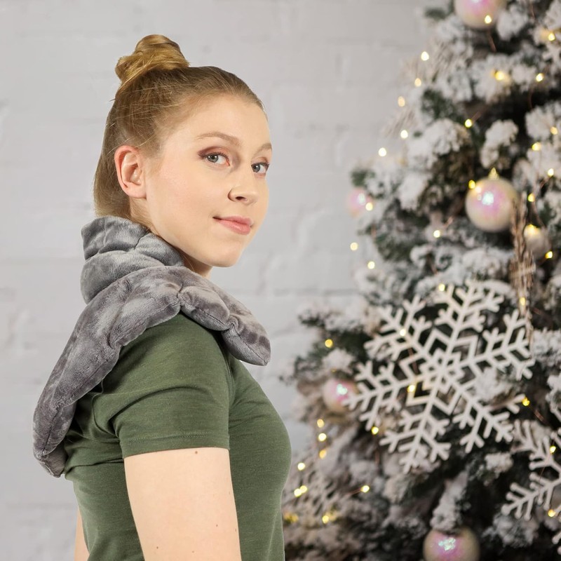 Mars Wellness Heated microwavable Neck and Shoulder Wrap - Herbal