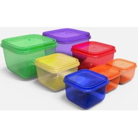 Hoga Serving Kit Storage Box Container 7-Piece Set HF150