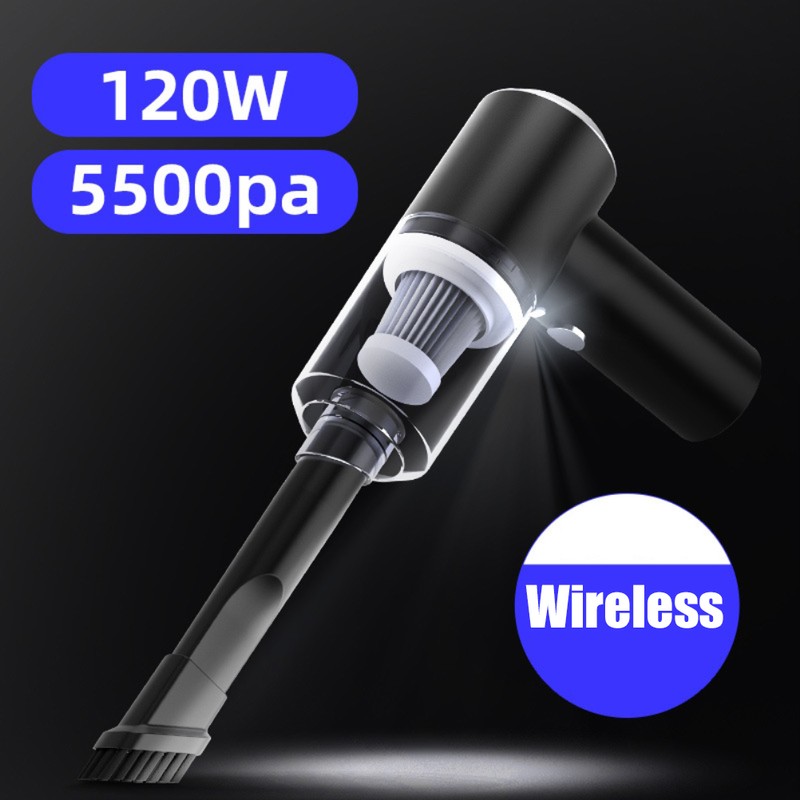 Mini Small Handheld Car Vacuum Cleaner Car Interior Blower Lightweight