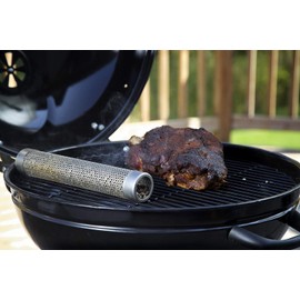 Plai 30 cm Smoker Pipe, Stainless Steel, Smoking Tube, Smoking on the Grill, Intensive Smoke, Smoker Box, Smoker Tube, Pellet Tube