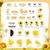 Pasimy 3D Sunflower Bulletin Board Decorations Set Bee Classroom Door