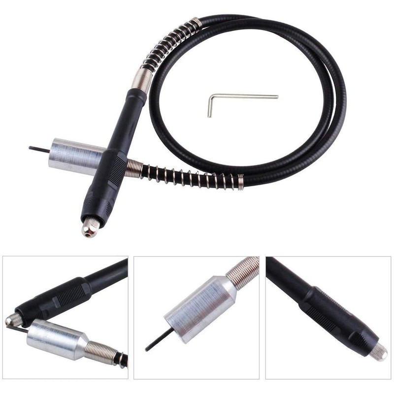 Flex Shaft Attachment Compatible with Dremel, Drill Rotary Tool Extension