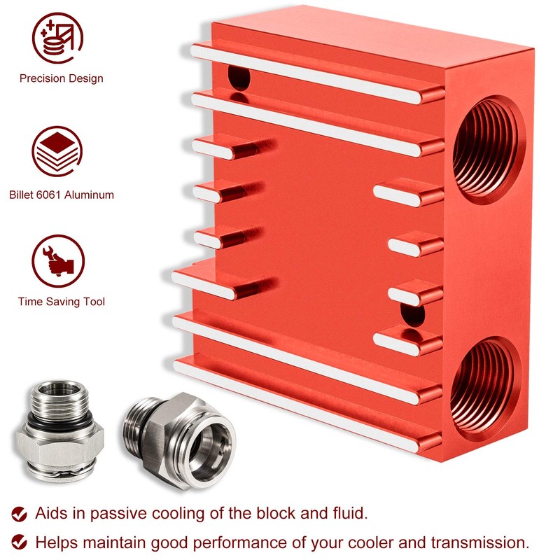 Transmission Cooler Thermostatic Bypass Upgrade Fit for 2013-2018 Dodge Ram