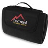 normani Outdoor Camping Blanket Fleece with Carry Handle Waterproof Insulated