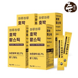 JuPjang-i 호박팥차 4박스 (총 56포) 호박차 호박농축 Pumpkin Red Bean Tea 4 Boxes (Total 56 Packs) Pumpkin Tea Pumpkin Concentrate