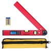 Proster 0~225° LCD Digital Protractor Spirit Level Angle Finder Gauge