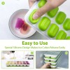 DOQAUS Ice Cube Trays 4 Pack, Easy-Release 56 pcs Ice