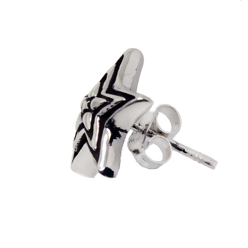 [STERLING SILVER 925] AMTHGPS-152 Single Ear Sterling Silver 925 Earrings,