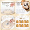 Sourdough Starter Kit Sourdough Bread Baking Supplies Bread Proofing Basket