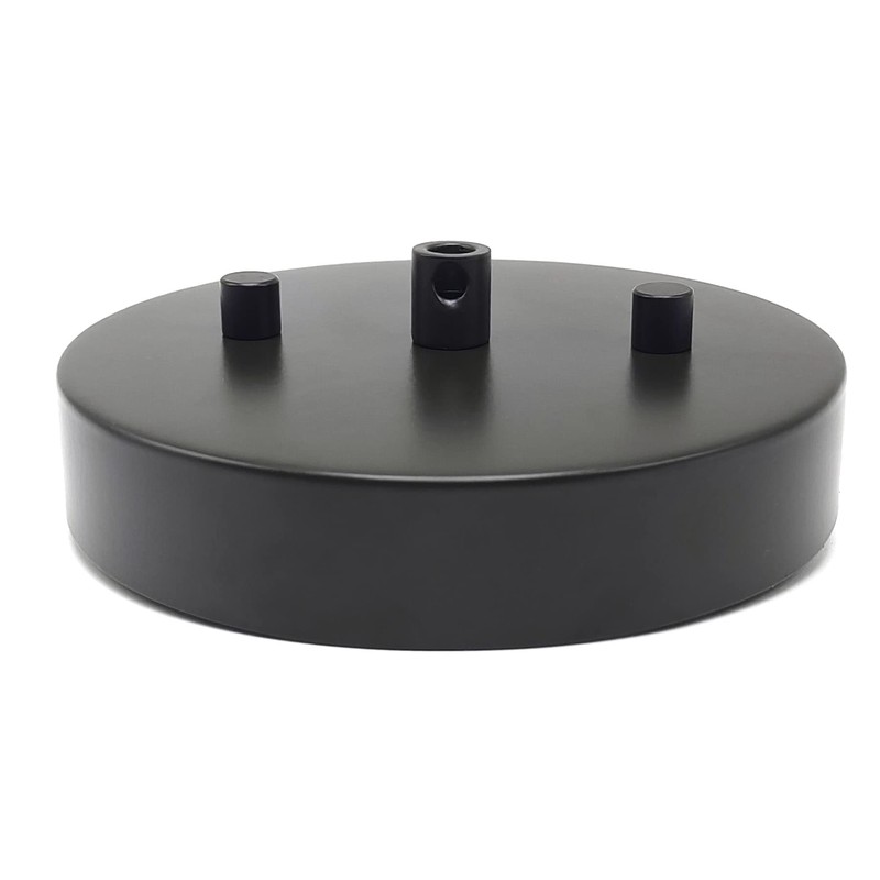 ECUDIS Chandelier Canopy Kit, 5 1/8 Ceiling Lighting Modern Steel