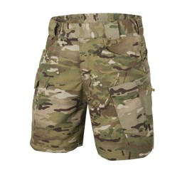 Helikon-Tex Urban/Outdoor Tactical Shorts for Men - Lightweight Cargo Shorts for Tactical, Military, Police, Hiking, Hunting, Multicam Ufs Style 8.5 Inch