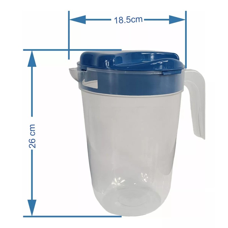 Boris 6 Jarras Para Agua 4 Litros Con Seguro Antiderrames