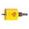 Starrett Bi-Metal Deep Cut Hole Saw with Arbor and Abrasion