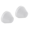 Geberit Caperuzas Protection Set GEBERIT (2 UD): Matt Chrome (217.713.46.1)