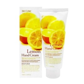 3W Clinic Moisturizing Hand Cream Lemon 100ml / 3W 클리닉 모이스처 라이징 핸드크림 레몬 100ml