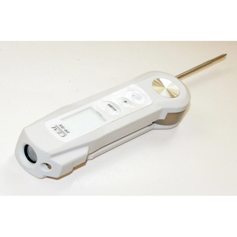 Ruby Electronics CEM IR-95 2-in-1 Professional LCD Food Safety IR