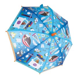 Floss and Rock Adventure Colour Changing Umbrella, 27.5-inches Height, Umbrellas for Kids