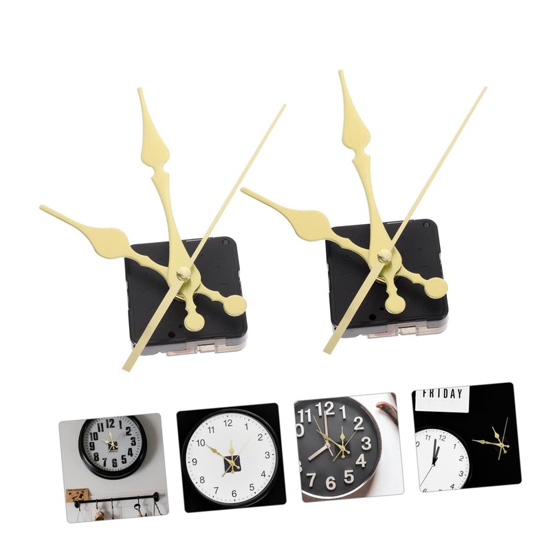 DOITOOL Sets Lightweight Wall Clock Movement DIY Clock Mechanism for