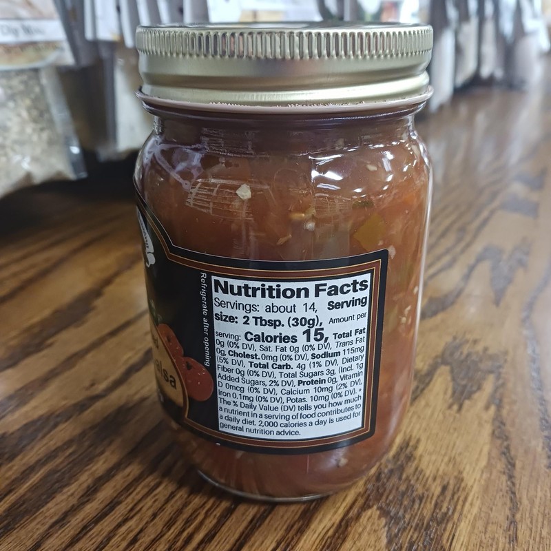 Amish Wedding Kettle Cooked Salsa, Thick and Chunky Pack of