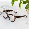 PRTCSLWD Gafas de lectura de gran tamaño para mujer, paquete