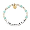 Little Words Project Handcrafted and Uniquely Designed Beaded Bracelet -