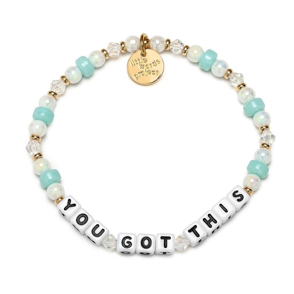 Little Words Project Handcrafted and Uniquely Designed Beaded Bracelet -