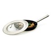 RSVP International Universal Lid Insert Steel & Secure Tempered Glass